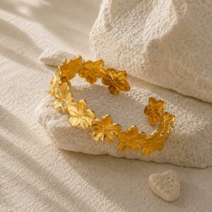 Brazalete de flor hawaiana